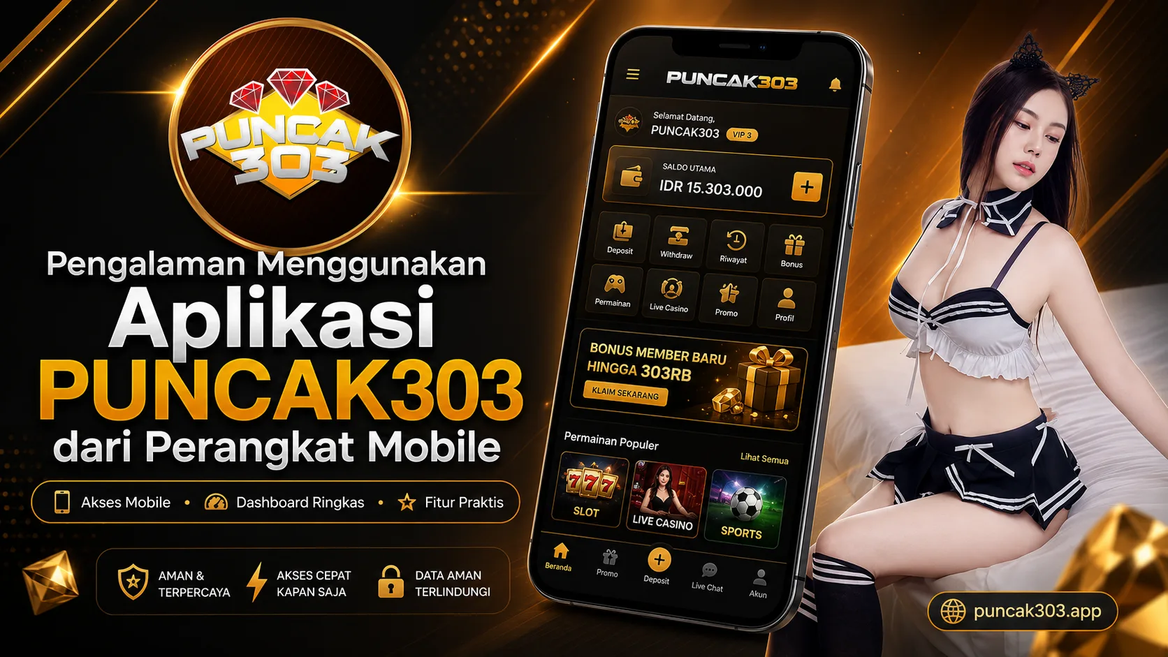 Pengalaman Menggunakan Aplikasi PUNCAK303 dari Perangkat Mobile